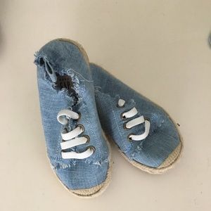 gap denim espadrilles